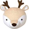 BAYAJIAZ Animal Head Wall Decor Plush Stuffed Animal Head Wall Mount, Nursery, Playroom, or Bedroom Dcor, Wall Hanging (deer) view 1