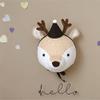 BAYAJIAZ Animal Head Wall Decor Plush Stuffed Animal Head Wall Mount, Nursery, Playroom, or Bedroom Dcor, Wall Hanging (deer) view 4
