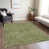 Addison Rugs Chantille ACN1020 Green 10' x 14' Indoor Outdoor Area Rug, Easy Clean, Machine Washable, Non Shedding, Bedroom, Entry, Living Room, Dining Room, Kitchen, Patio Rug view 2
