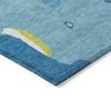 Addison Rugs Chantille ACN1028 Teal 2'3" x 7'6" Indoor Outdoor Runner Rug, Machine Washable, Stain Resistant, Easy Clean, Non Shedding, Hallway, Laundry, Patio, Kitchen Rug view 4