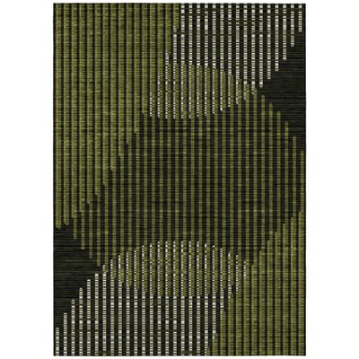 Addison Rugs Chantille ACN1001 Green 8' x 10' Indoor Outdoor Area Rug, Easy Clean, Machine Washable, Non Shedding, Bedroom, Entry, Living Room, Dining Room, Kitchen, Patio Rug