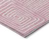 Addison Rugs Chantille ACN1044 Pink 3' x 5' Indoor Outdoor Area Rug, Easy Clean, Machine Washable, Non Shedding, Bedroom, Entry, Living Room, Dining Room, Kitchen, Patio Rug view 4