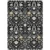 Addison Rugs Chantille ACN1009 Black 3' x 5' Indoor Outdoor Area Rug, Easy Clean, Machine Washable, Non Shedding, Bedroom, Entry, Living Room, Dining Room, Kitchen, Patio Rug view 1