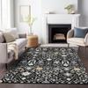 Addison Rugs Chantille ACN1009 Black 3' x 5' Indoor Outdoor Area Rug, Easy Clean, Machine Washable, Non Shedding, Bedroom, Entry, Living Room, Dining Room, Kitchen, Patio Rug view 2