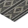 Addison Rugs Chantille ACN1029 Black 8' x 10' Indoor Outdoor Area Rug, Easy Clean, Machine Washable, Non Shedding, Bedroom, Entry, Living Room, Dining Room, Kitchen, Patio Rug view 4