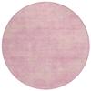 Addison Rugs Chantille ACN1018 Pink 8' x 8' Indoor Outdoor Round Rug, Easy Clean, Machine Washable, Non Shedding, Bedroom, Entry, Living Room, Dining Room, Kitchen, Patio Rug view 1