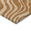 Addison Rugs Chantille ACN1042 Orange 2'6" x 3'10" Indoor Outdoor Area Rug, Easy Clean, Machine Washable, Non Shedding, Bedroom, Entry, Living Room, Dining Room, Kitchen, Patio Rug view 4