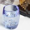 ALEMRYOPP High Temperature Resistant Water Cup Household Water Cup Dining Water Cup Glass Cup Drinking Water Cup, DIAMETER 6.9CM, transparent light blue view 2