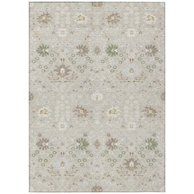 Addison Rugs Chantille ACN1009 Brown 3' x 5' Indoor Outdoor Area Rug, Easy Clean, Machine Washable, Non Shedding, Bedroom, Entry, Living Room, Dining Room, Kitchen, Patio Rug