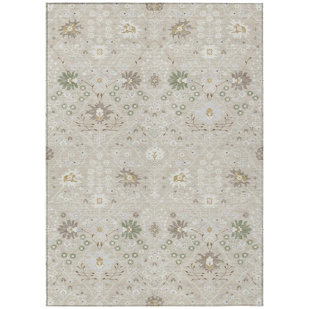 Addison Rugs Chantille ACN1009 Brown 3' x 5' Indoor Outdoor Area Rug, Easy Clean, Machine Washable, Non Shedding, Bedroom, Entry, Living Room, Dining Room, Kitchen, Patio Rug