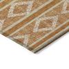 Addison Rugs Chantille ACN1029 Orange 8' x 10' Indoor Outdoor Area Rug, Easy Clean, Machine Washable, Non Shedding, Bedroom, Entry, Living Room, Dining Room, Kitchen, Patio Rug view 4