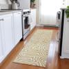 Addison Rugs Chantille ACN1020 Gold 2'3" x 7'6" Indoor Outdoor Runner Rug, Machine Washable, Stain Resistant, Easy Clean, Non Shedding, Hallway, Laundry, Patio, Kitchen Rug view 2