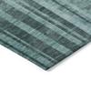 Addison Rugs Chantille ACN1063 Teal 8' x 8' Indoor Outdoor Round Rug, Easy Clean, Machine Washable, Non Shedding, Bedroom, Entry, Living Room, Dining Room, Kitchen, Patio Rug view 4