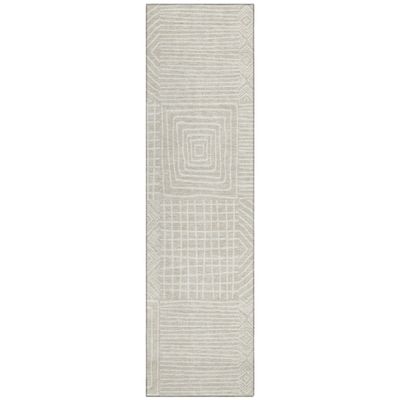 Addison Rugs Chantille ACN1044 Brown 2'3" x 7'6" Indoor Outdoor Runner Rug, Machine Washable, Stain Resistant, Easy Clean, Non Shedding, Hallway, Laundry, Patio, Kitchen Rug
