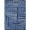 Addison Rugs Chantille ACN1045 Blue 10' x 14' Indoor Outdoor Area Rug, Easy Clean, Machine Washable, Non Shedding, Bedroom, Entry, Living Room, Dining Room, Kitchen, Patio Rug view 1