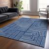 Addison Rugs Chantille ACN1045 Blue 10' x 14' Indoor Outdoor Area Rug, Easy Clean, Machine Washable, Non Shedding, Bedroom, Entry, Living Room, Dining Room, Kitchen, Patio Rug view 2