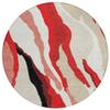 Addison Rugs Chantille ACN1047 Red 8' x 8' Indoor Outdoor Round Rug, Easy Clean, Machine Washable, Non Shedding, Bedroom, Entry, Living Room, Dining Room, Kitchen, Patio Rug view 1
