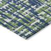 Addison Rugs Chantille ACN1060 Blue 8' x 8' Indoor Outdoor Round Rug, Easy Clean, Machine Washable, Non Shedding, Bedroom, Entry, Living Room, Dining Room, Kitchen, Patio Rug view 4