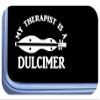 Dulcimer Sticker os 528 vinyl 6" Decal Sticker mountain mt view 1