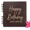 Personalized Birthday Celebration Guestbook | Signature Book | Keepsake Memory Album | Sweet 16 Scrapbook | 40th, 50th, 60th, 70th Birthday Sign In | Birthday Presents for Men and Women view 2