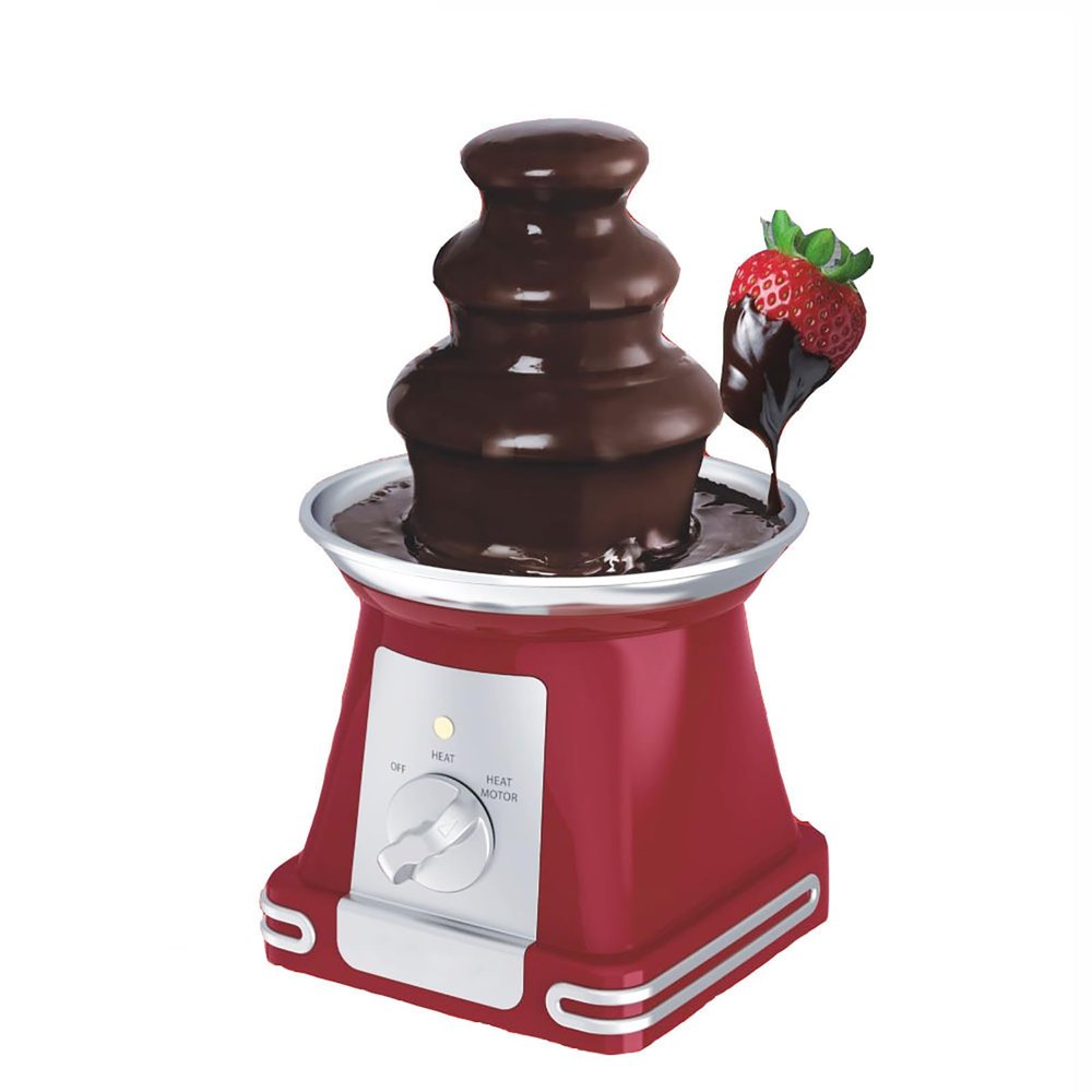 3 Tier Chocolate Fountain, 65W Chocolate Fountain Machine with Anti-Slip Base, Adjustable Temperature Range and Detachable Parts, Simple to Install and Easy to Clean, for Outdoor, Wedding, Hotel