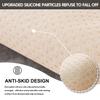 Sectional Couch Covers Thick Rabbit Plush Sofa Covers 1 2 3 Seater, Sofa Cover Sofa Saver Shield Sofa Cushions Washable Non-Slip Winter Lamb Wool Sofa Covers Protector for Living Room (Color : Brown view 4