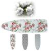 FIEZFEAT 36x12 43x13 48x15inch Ironing Board Cover, 3 Layer Large Ironing Stand Replacement Covers, Heat Resistance Covers, with Hook Fastener Strap (Color : Flower, Size : 43x13inch(110x34cm)) view 1
