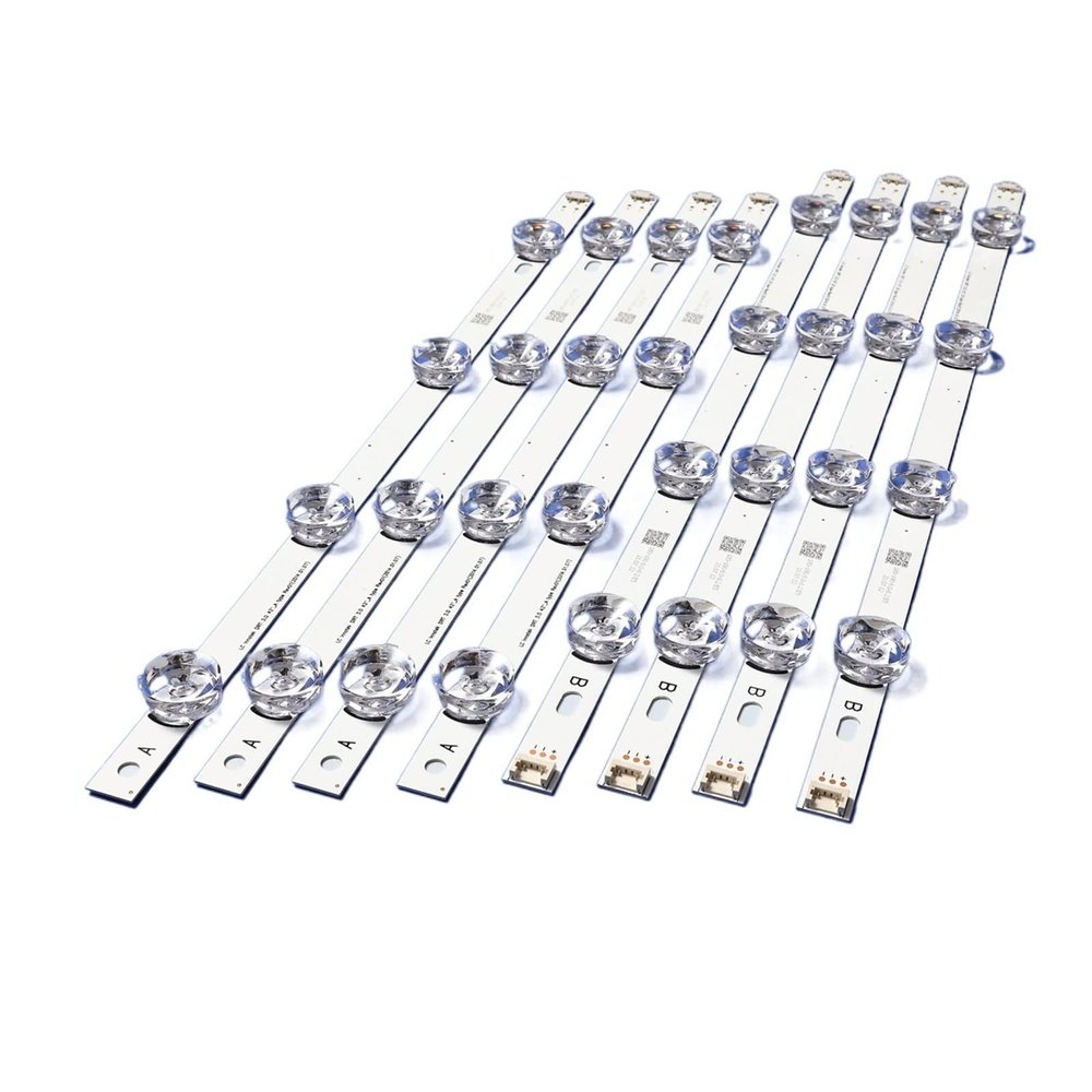 FEILUDE Kit 8pcs LED Strip Replacement Fit for LG LC420DUE 42LB5500 42LB5800 42LB560 Fit for INNOTEK Fit for DRT 3.0 42 Inch A B 6916L-1710B 6916L-1709B