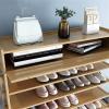 Shoe Storage Shelf Bamboo Shoe Rack Organizer, 10 Tiers Tall Shoe Rack with Top Storage Box, Vertical Narrow Shoe Storage Shelf for Entryway Hallway Shoe Rack Organization Shelves ( Size : 100cm ) view 4