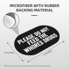 HYYTNHJSD Please Do Not Feed The Whores Drugs Bathroom Rug Mat 19x31 inches Anti-Slip Diatomaceous Mat Bathroom Rug view 2