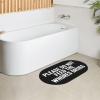 HYYTNHJSD Please Do Not Feed The Whores Drugs Bathroom Rug Mat 19x31 inches Anti-Slip Diatomaceous Mat Bathroom Rug view 4