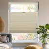 Tonature Blackout Door Blinds Top Down Bottom Up Cellular Shades for French Door 1" Honeycomb Fabric Thermal Insulated Energy Efficient for Indoor Windows, 42" W x 20" H, Beige view 4
