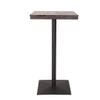 BABETRUE Bar Tables Bar Table Iron Solid Wood Nordic Industrial Wind Bar Small Bar Simple Table Bar High Table Tall Pub Table view 1