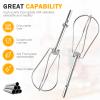 Hand Mixer Beaters Replacement for Ninja, Foodi Power Mixer System (CI100 Series), Stainless Steel Hand-Mixer Attachment CI100, CI101, CC105A, CI105BRN & CI101H view 3
