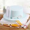 Cake Scraper Cake Smoother, Carving Decorating Tool 11Pcs Dough Scraper Bowl Scraper Cutters Cake Icing Scraper Smoother Tool Set for Bread Dough Cake Fondant Icing view 4
