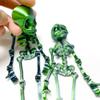 2PCS 3D Printed Skeleton Man,Skeleton Statue,Home Office Decor,Fidget Toys for Autism/ADHD,3D Printed Gift Toy,Fidget Toys, Executive Desk Animal view 4
