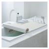 Bathtub Tray Dustproof Foldable Bathtub Cover Bathtub Insulation Cover, Bathtub Shelf Bath Lid Bathtub Tray Bath Boards Insulation Board, Width 70/80/90Cm, Thickness 1.2Cm/White/80 * 160 * 1.2Cm view 1