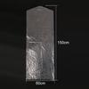 50 Pieces Disposable Clear Clothes Covers Dry Cleaner Bags Plastic Garment Bags Clothing Dust Cover Dustproof Hanging Clothes Cover for Wedding Dresses Long Dresses, 23.6 x 59 Inches view 3