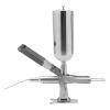 DYNAMI 5L/5.3qt Spanish Doughnuts Filler, 304 Stainless Steel Manual Churro Maker,Countertop Chocolate Jam Cream Filling Machine with with 4 Filling Pipes, for Commerial or Home Use view 3