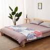 Ocean Coral Sea Turtle Throw Blankets, Soft Flannel Fleece Microfiber Blanket, Summer Coastal Seahorse Blue Orange Warm Bed Blanket Throws for Chair Sofa Couch Bedroom Camper 40x60 in view 2