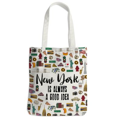 New York Lover Gifts Tote Bag New York Travel Souvenir Gift Beach Bag Reusable Grocery Bags Weekender Bags for Women Sister Anniversary Christmas Birthday Girls Trip Gifts Favors