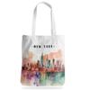 Jeilink New York Souvenirs and Gifts Beach Weekender Tote Bag for Women - Travel Gifts, Reusable Grocery Bags for Bachelorette Party, Christmas, Birthday view 1