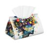SSIMOO Artificial Intelligence Brain Print Tissue Box Cover for Home and Car,Your Room Decor with This Striking Tissue Box Cover view 1