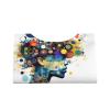 SSIMOO Artificial Intelligence Brain Print Tissue Box Cover for Home and Car,Your Room Decor with This Striking Tissue Box Cover view 4