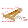 curtain rod bracket,Curtain Rod Holder, 2Pcs Single Curtain Rod Brackets for Drapery Rod Premium Aluminum Alloy Heavy Duty Curtain Rod Holders for Living Room, Screen Porches, Family Room Gold view 2