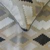 The HomeCentric King/Queen/Twin Beige Decorative Bed Runner King 90"x18" Bed Runner Without Pillow Cover, Embroidery,Aztec Bed Scarf on Linen Fabric - Thread Tale view 3
