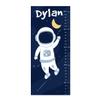 Kids' Growth Chart Wall Decal with Name, Space Man Illustration, Nursery Decor, Vibrant Colors, 27x60 Inches se216 view 1