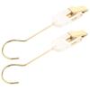 Cabilock 6pcs Cloth Clips Hanging Hooks Boot Hangers for Closet Heavy Duty Sock Hangers view 1