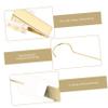 Cabilock 6pcs Cloth Clips Hanging Hooks Boot Hangers for Closet Heavy Duty Sock Hangers view 3