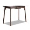Computer Desks 0.8m 1.0m 1.2m Desk Home Desktop Laptop Table Simple Study Desk Writing Desk with Storage Drawer Study Desk Home Office Table (Color : Brown, Size : 1.0 Meters) view 1